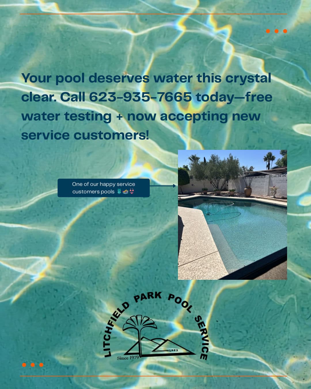Crystal-Clear Pool Water in Litchfield Park Starts With Consistent Care image