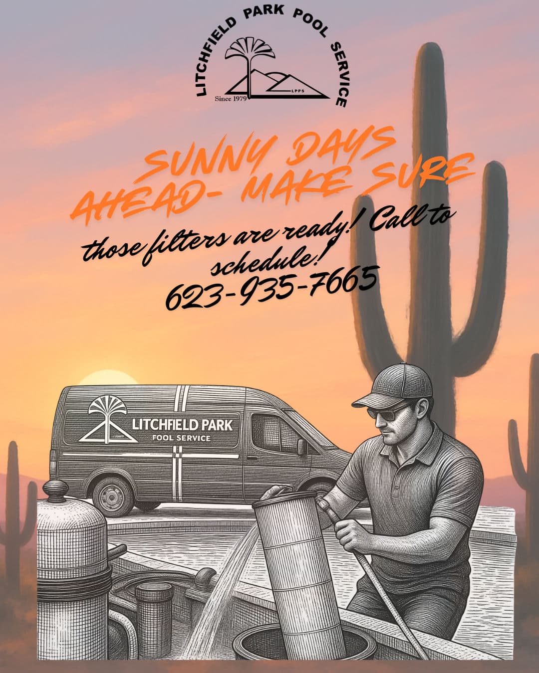 Pool Filter Cleans in Litchfield Park - Openings Available Now image