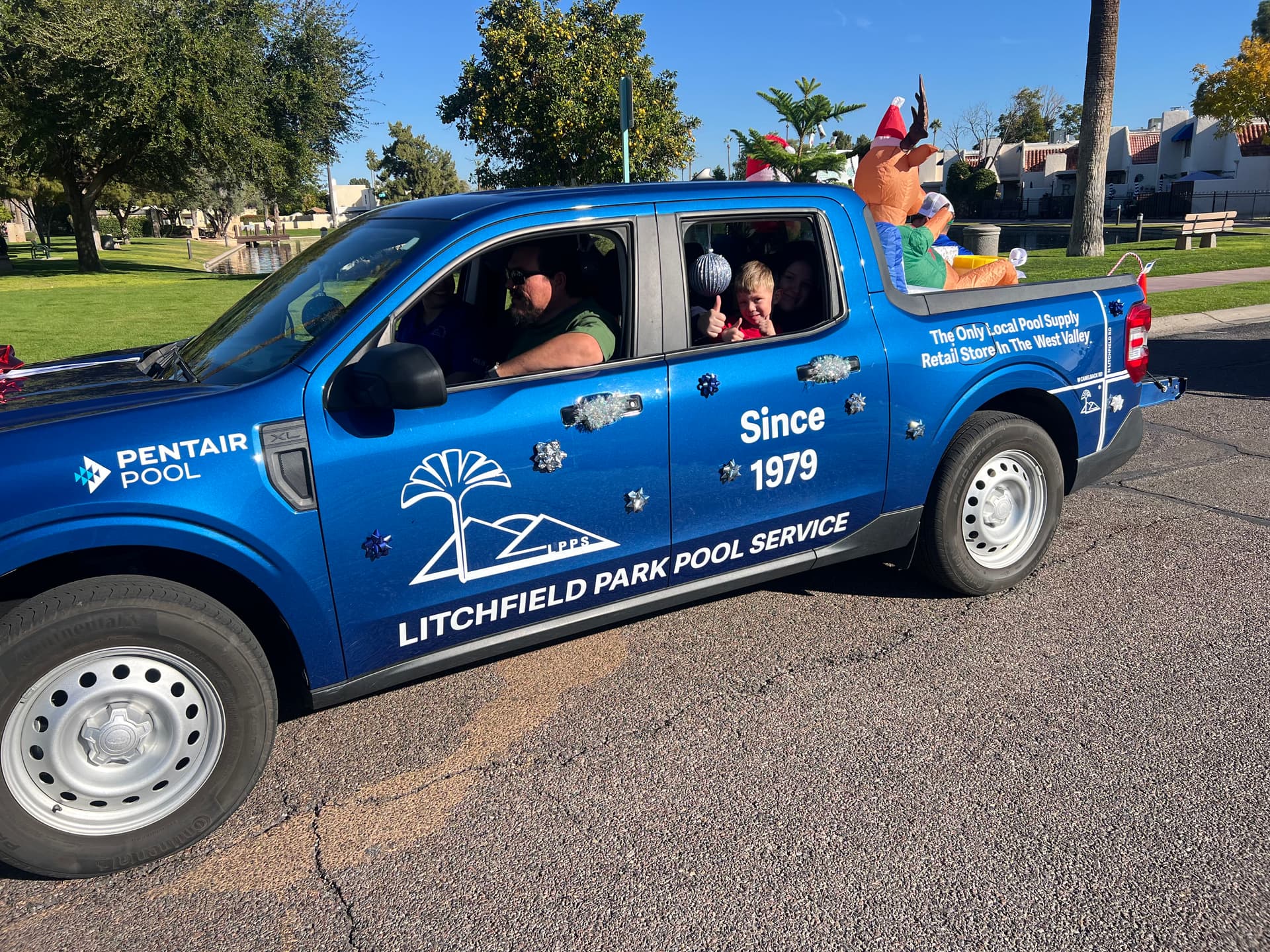 Gallery photos for Spreading Holiday Cheer at the Litchfield Park Parade: Image #1