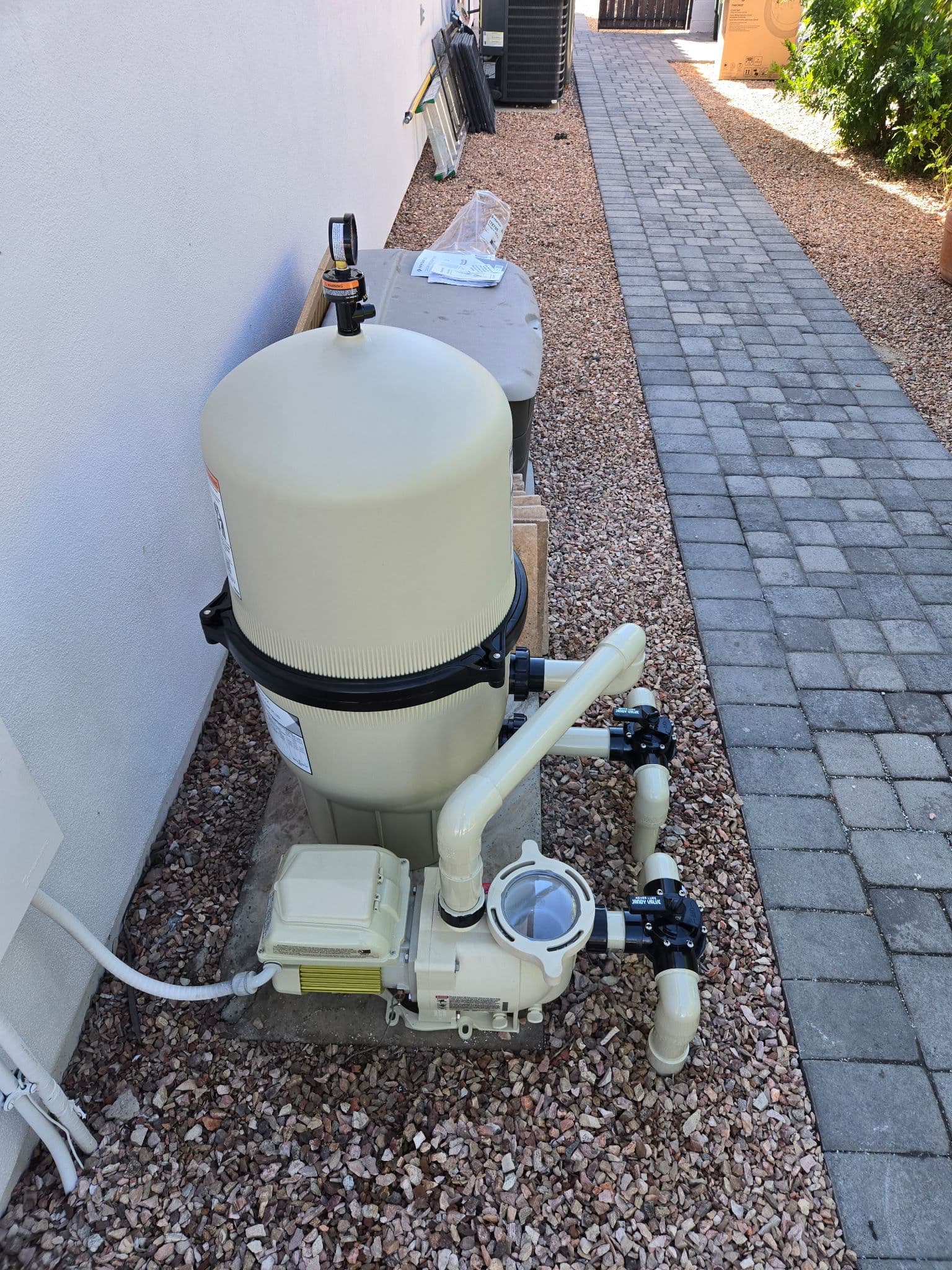Gallery photos for New Pool Filter and Variable Speed Pump Installation: Image #3