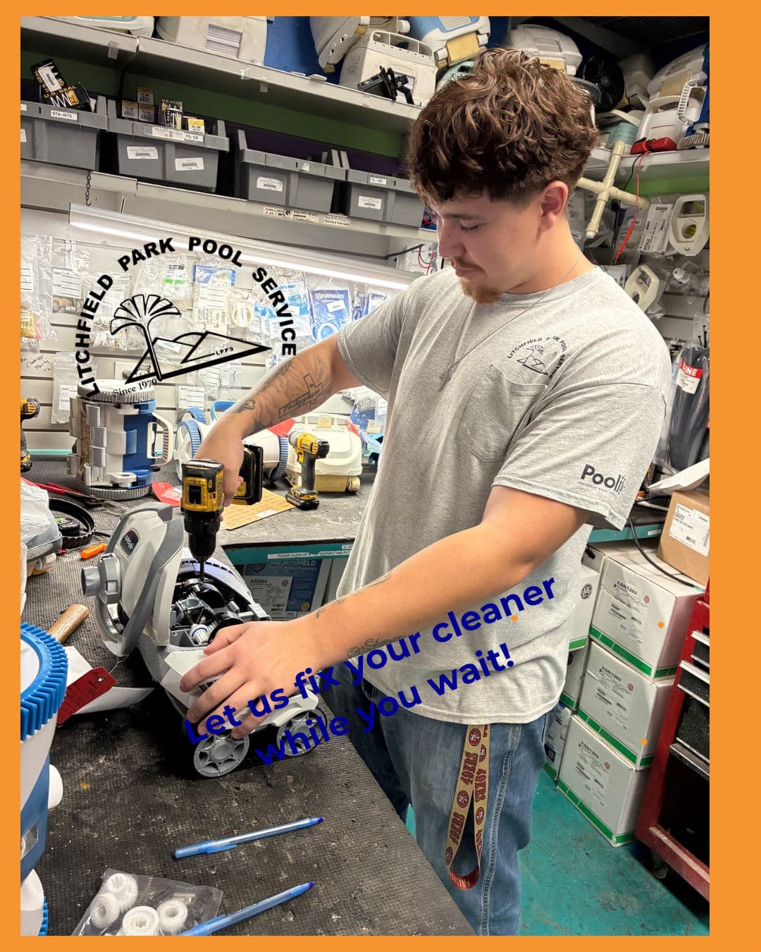 Expert Pool Cleaner Repair On the Spot image