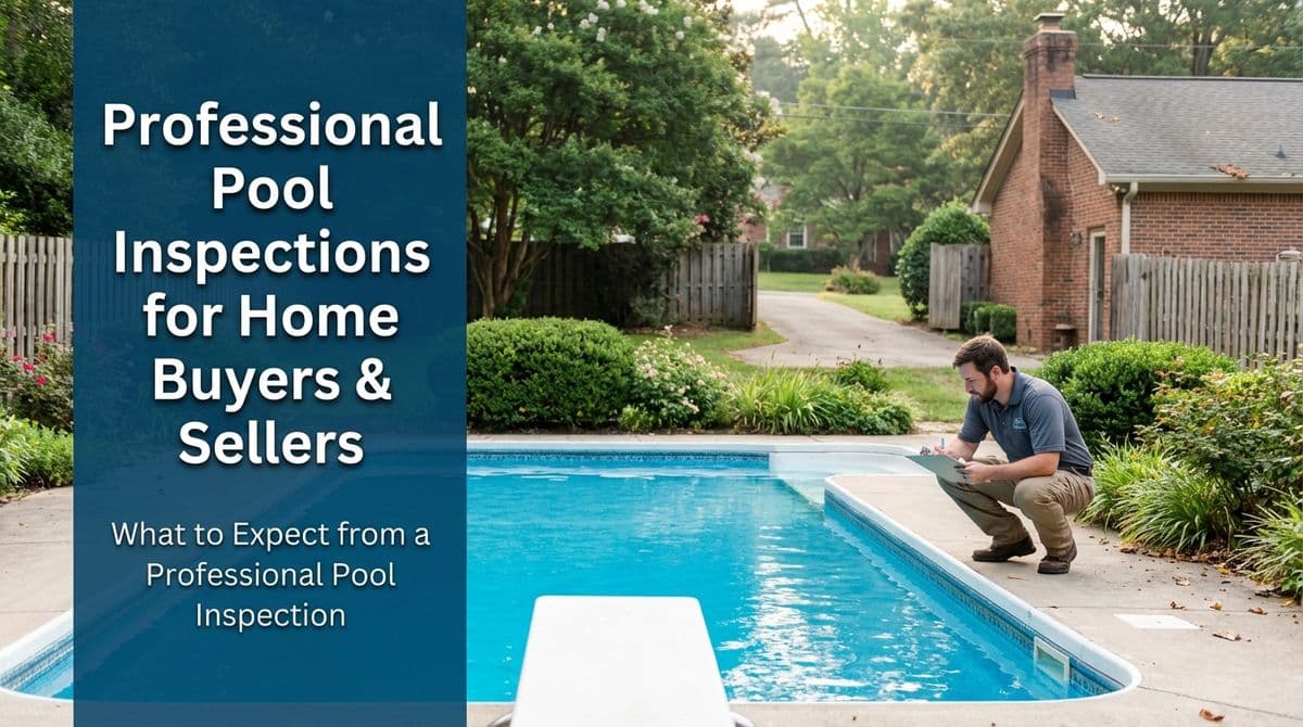 Blog post Professional Pool Inspections for Home Buyers & Sellers image