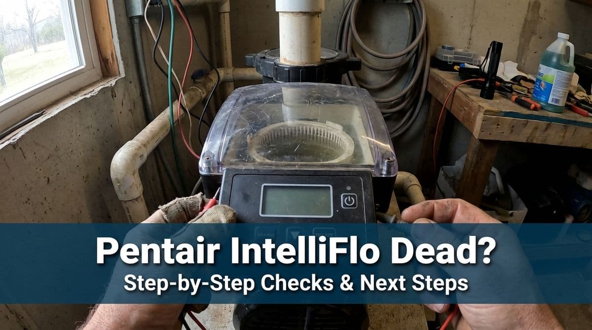 Blog post Pentair IntelliFlo Dead? Step-by-Step Checks & Next Steps image