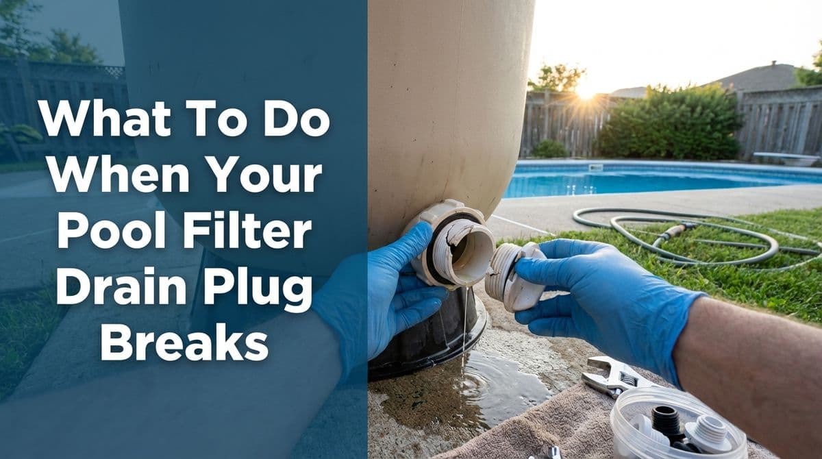 Blog post What To Do When Your Pool Filter Drain Plug Breaks image