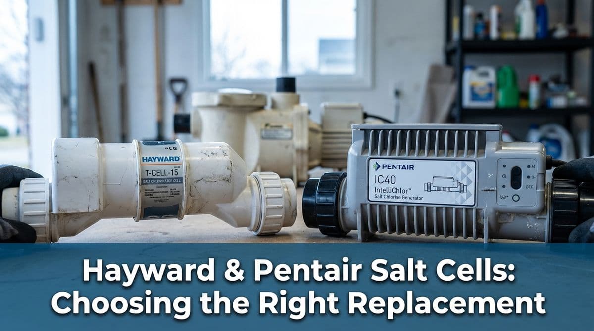 Blog post Hayward & Pentair Salt Cells: Choosing the Right Replacement image