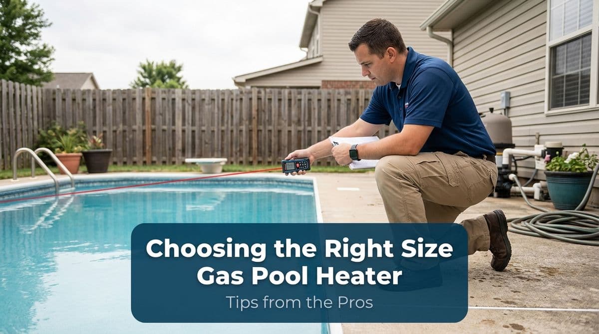 Blog post How to Choose the Right Size Gas Pool Heater image