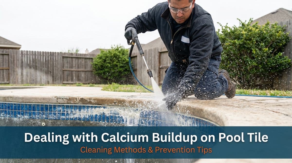 Blog post How to Deal with Calcium Buildup on Pool Tile image