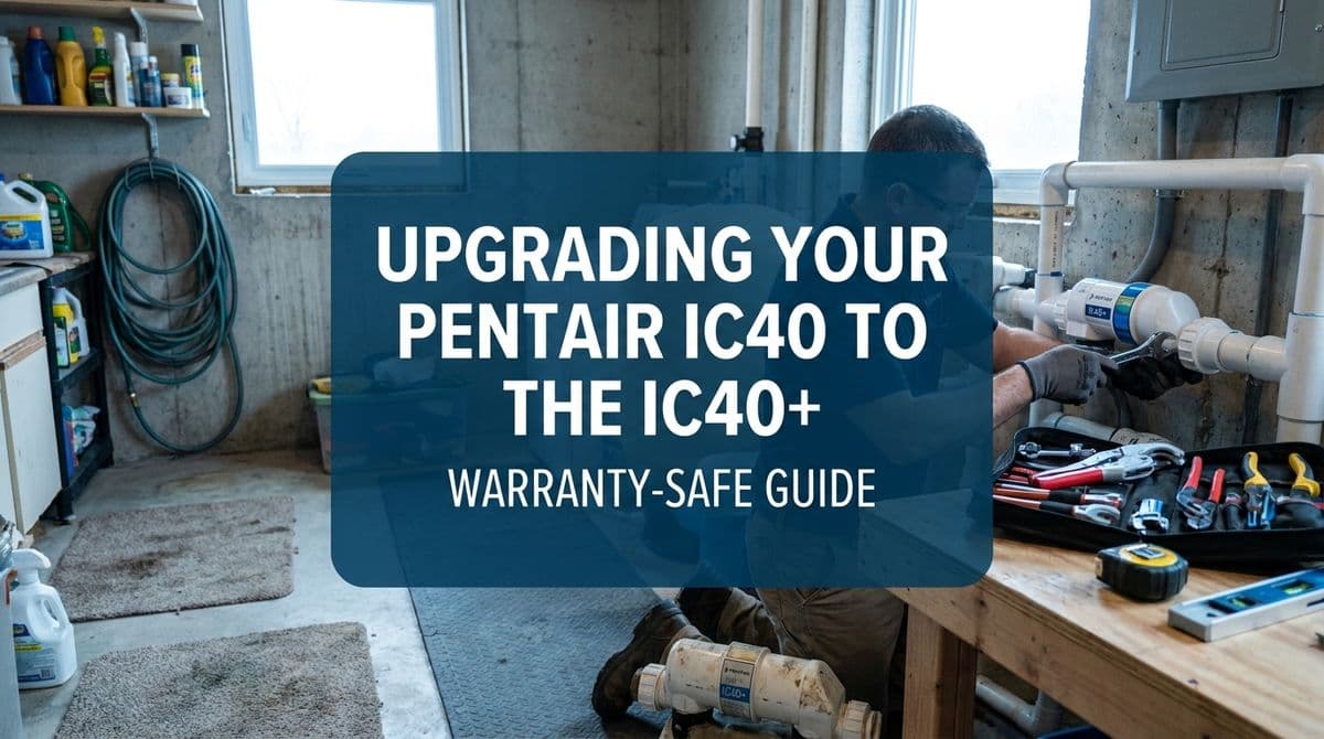 Upgrading Your Pentair IC40 to the IC40+: Warranty-Safe Guide image