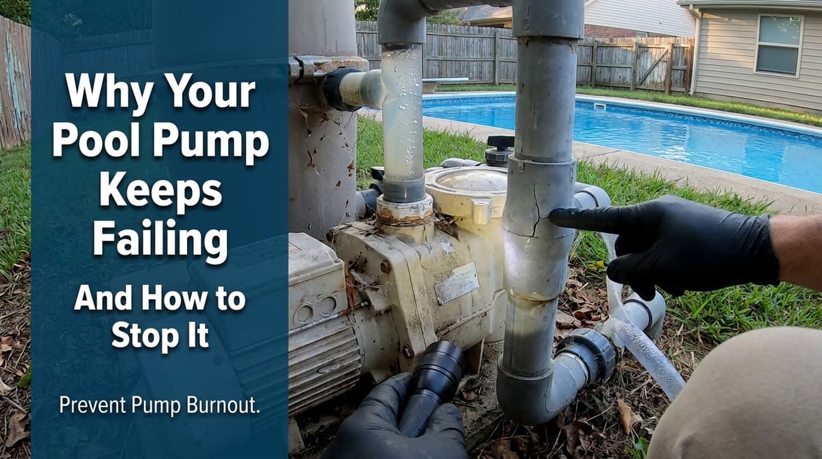 Featured post - Why Your Pool Pump Keeps Failing (And How to Stop It)
