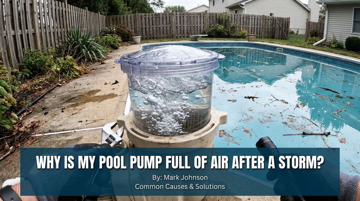 Why Is My Pool Pump Full of Air After a Storm? image
