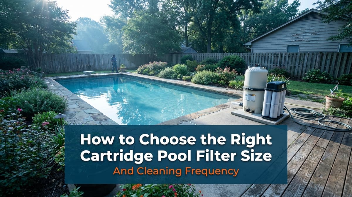 How to Choose the Right Cartridge Pool Filter Size image