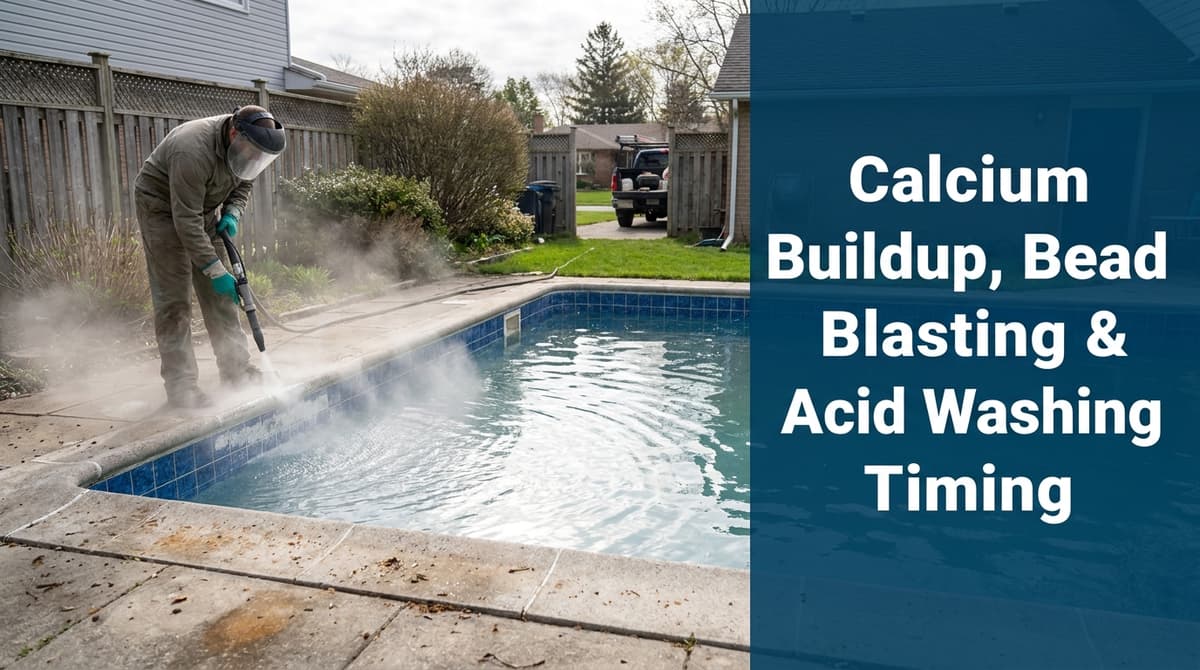 Calcium Buildup, Bead Blasting & Acid Washing Timing image